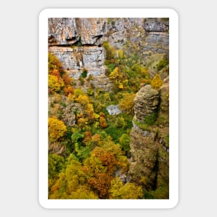 Autumn in Tzoumerka mountains Sticker